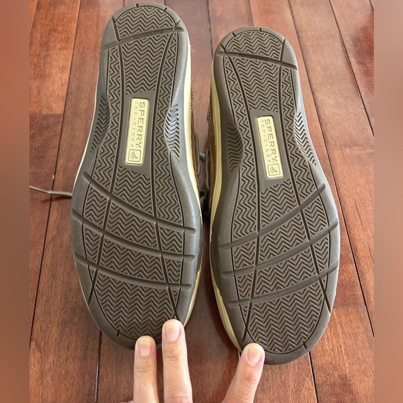 NWOT Men's Sperry Tarpon Tan Boat Shoes Size 7.5 - Picture 5 of 7